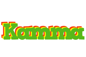 Kamma crocodile logo