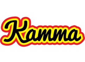 Kamma flaming logo