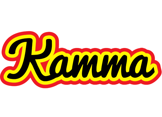 Kamma flaming logo