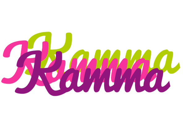 Kamma flowers logo