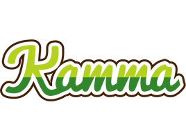 Kamma golfing logo