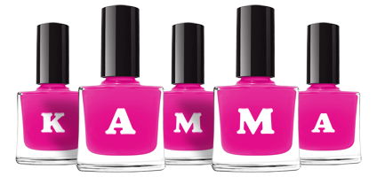 Kamma nails logo