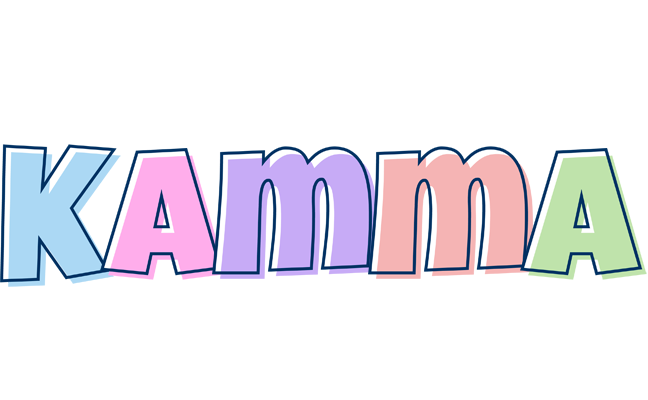Kamma pastel logo