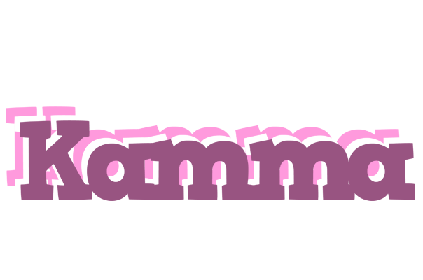 Kamma relaxing logo