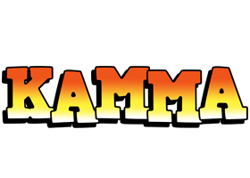 Kamma sunset logo