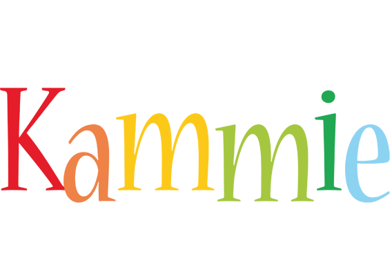 Kammie birthday logo