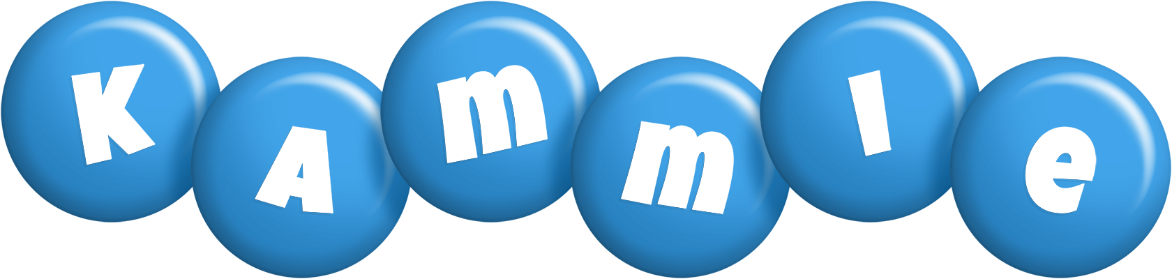 Kammie candy-blue logo