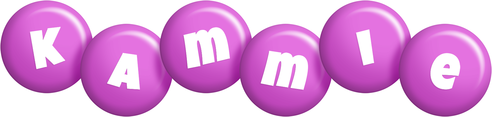 Kammie candy-purple logo
