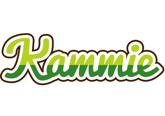 Kammie golfing logo