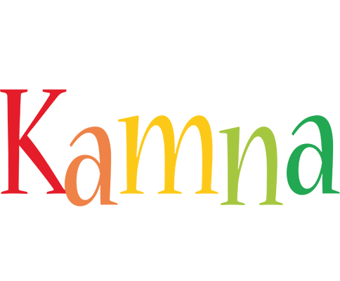 Kamna birthday logo