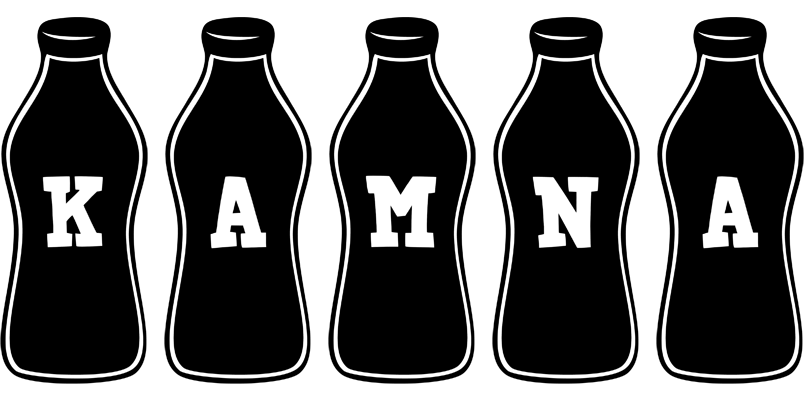Kamna bottle logo
