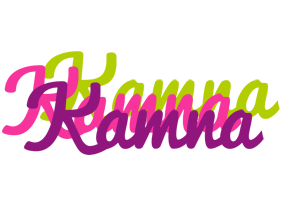 Kamna flowers logo