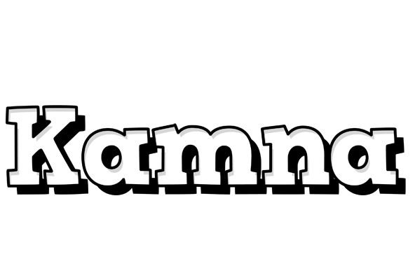 Kamna snowing logo