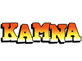 Kamna sunset logo