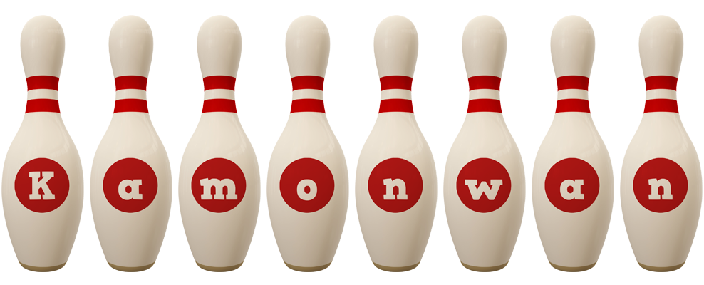 Kamonwan bowling-pin logo