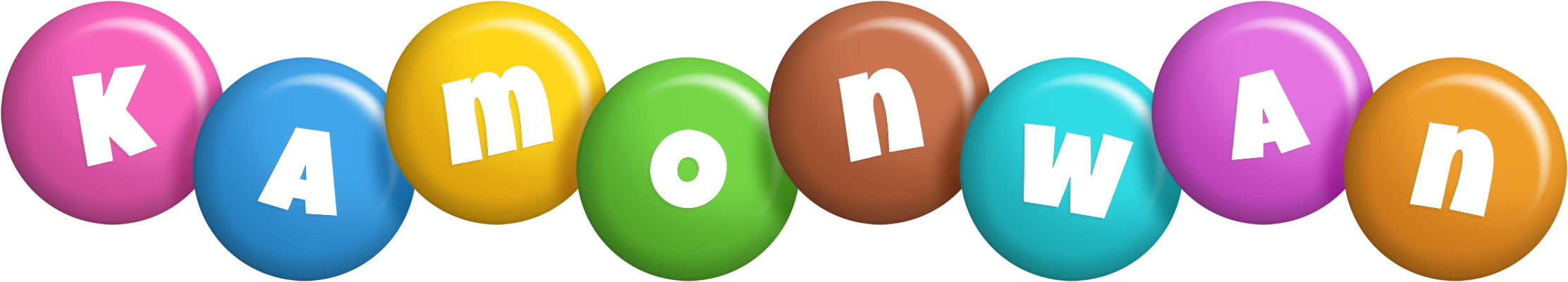 Kamonwan candy logo