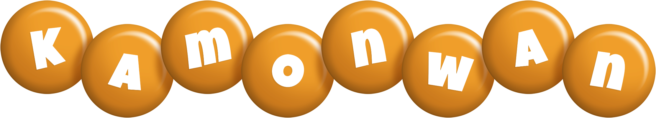 Kamonwan candy-orange logo