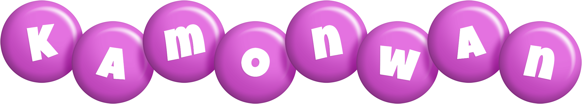 Kamonwan candy-purple logo