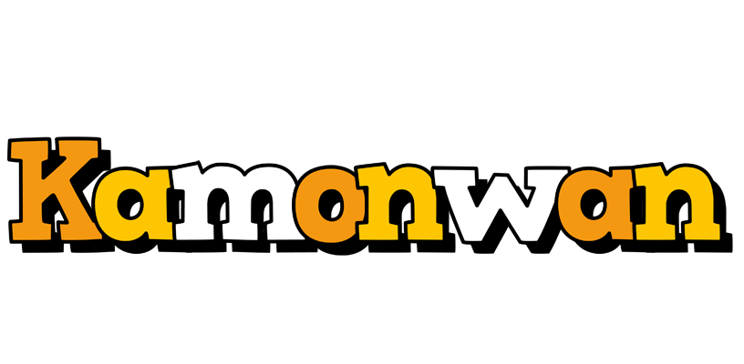 Kamonwan cartoon logo