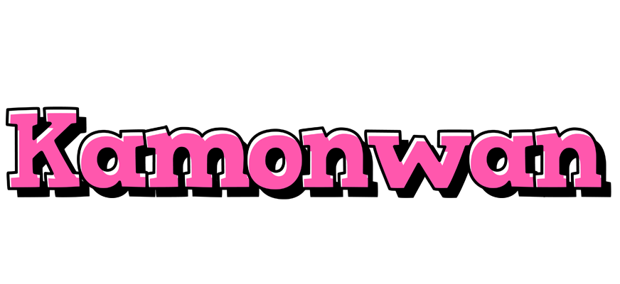 Kamonwan girlish logo