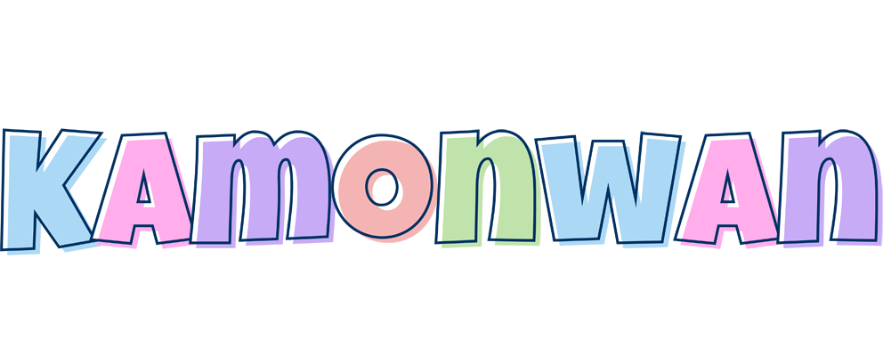 Kamonwan pastel logo