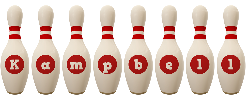 Kampbell bowling-pin logo