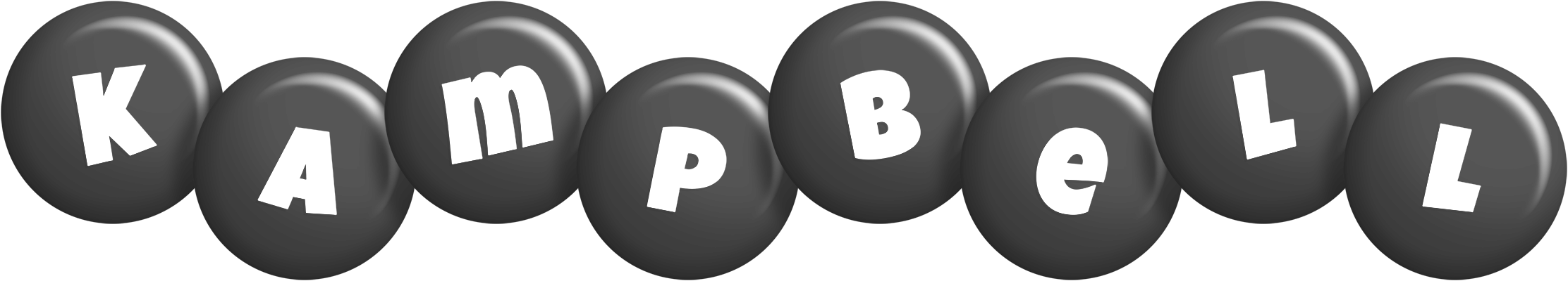 Kampbell candy-black logo