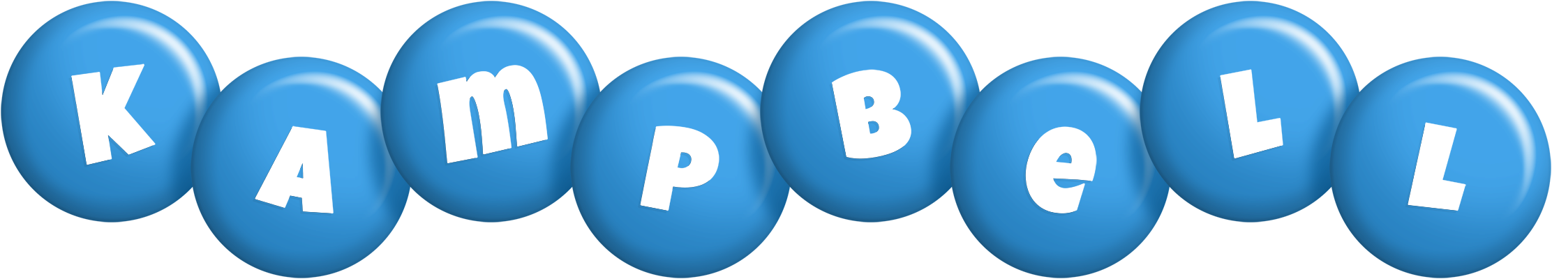 Kampbell candy-blue logo