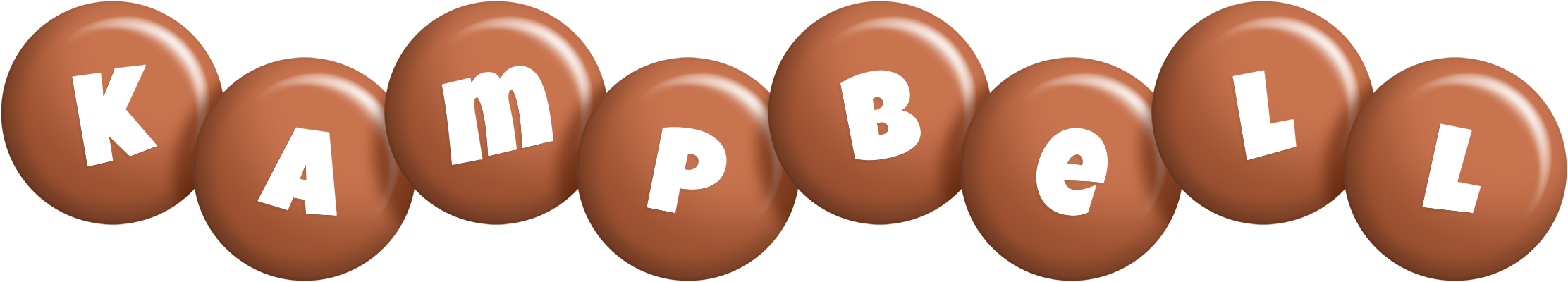 Kampbell candy-brown logo