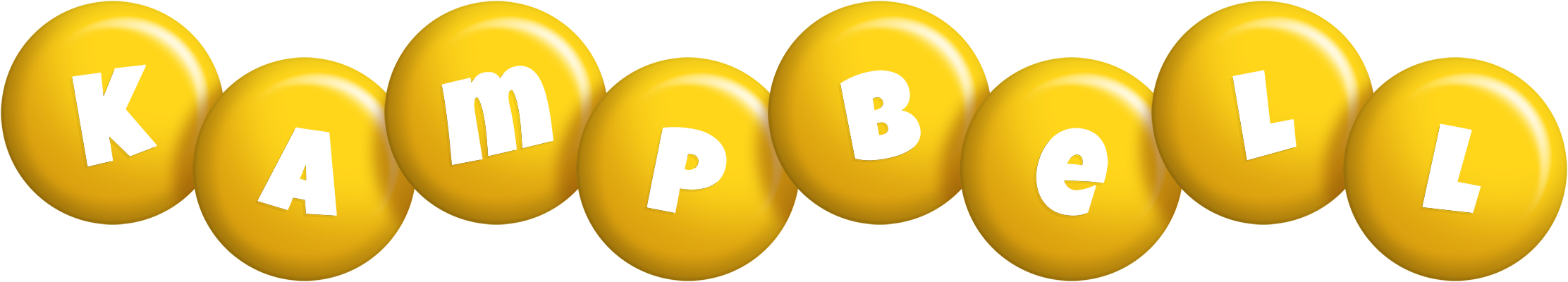 Kampbell candy-yellow logo