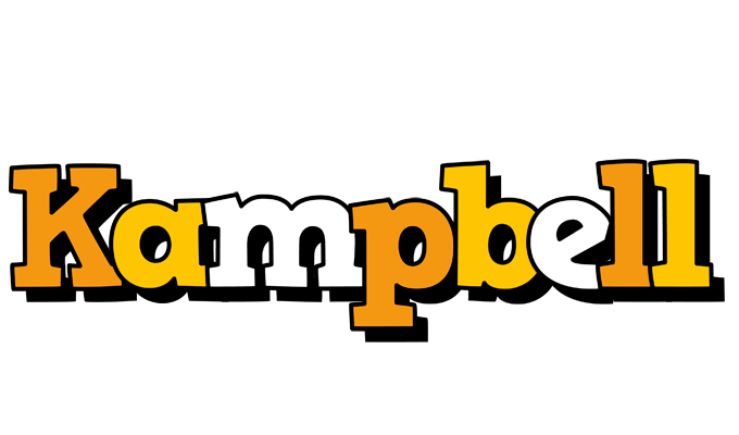 Kampbell cartoon logo