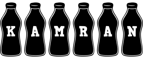 Kamran bottle logo