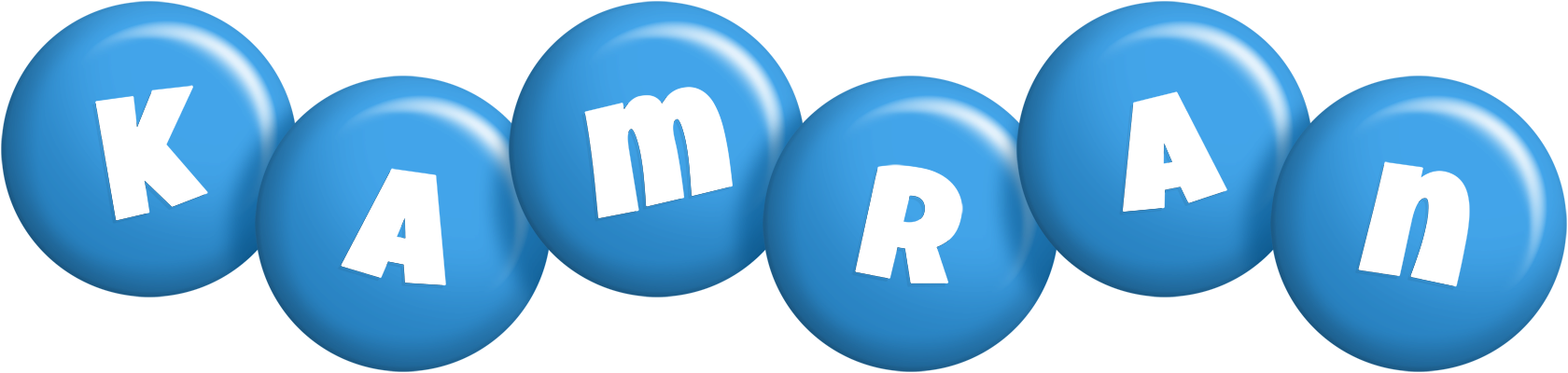 Kamran candy-blue logo