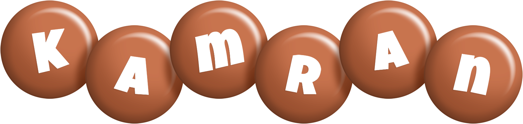 Kamran candy-brown logo