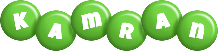 Kamran candy-green logo