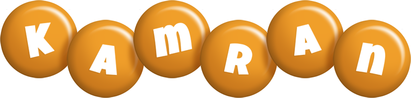 Kamran candy-orange logo