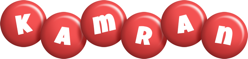 Kamran candy-red logo
