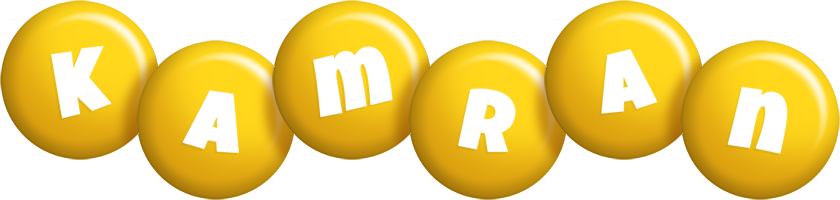 Kamran candy-yellow logo