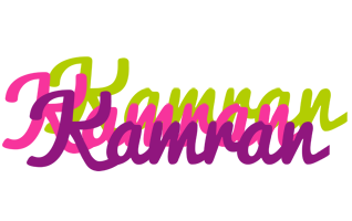 Kamran flowers logo