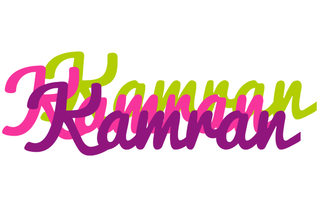 Kamran flowers logo
