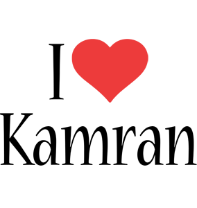 Kamran i-love logo