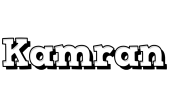 Kamran snowing logo