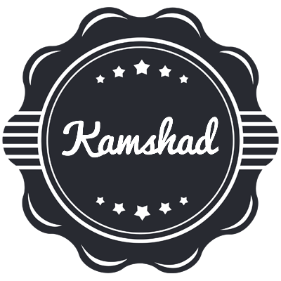 Kamshad badge logo