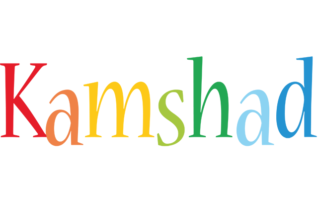 Kamshad birthday logo