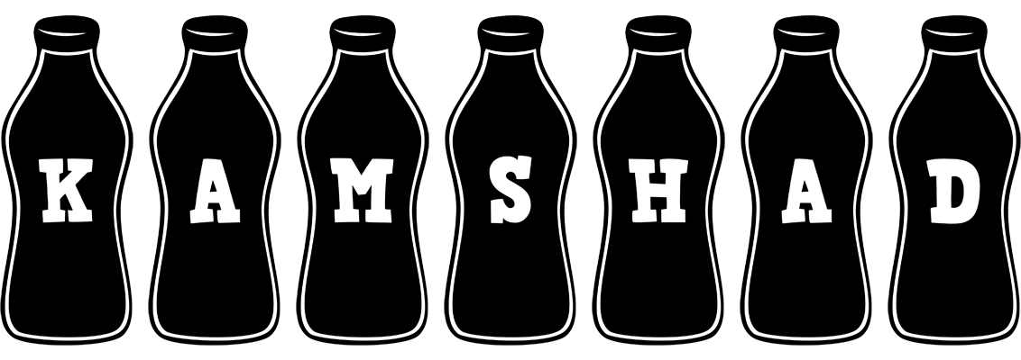 Kamshad bottle logo