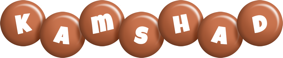 Kamshad candy-brown logo