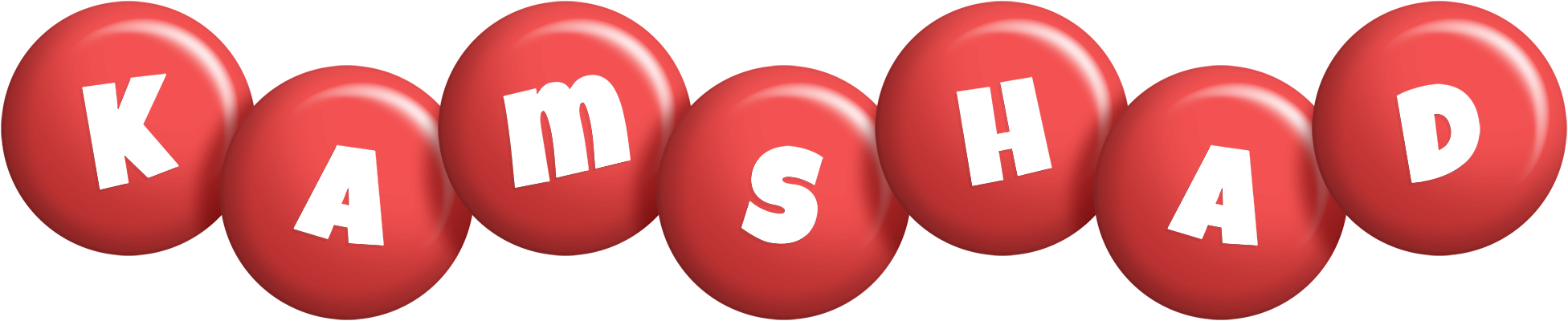 Kamshad candy-red logo