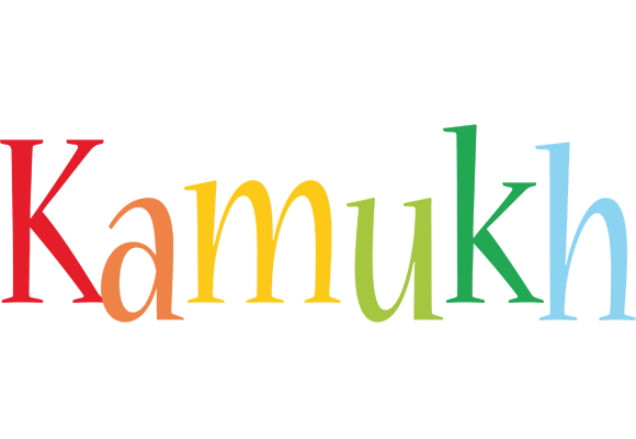 Kamukh birthday logo
