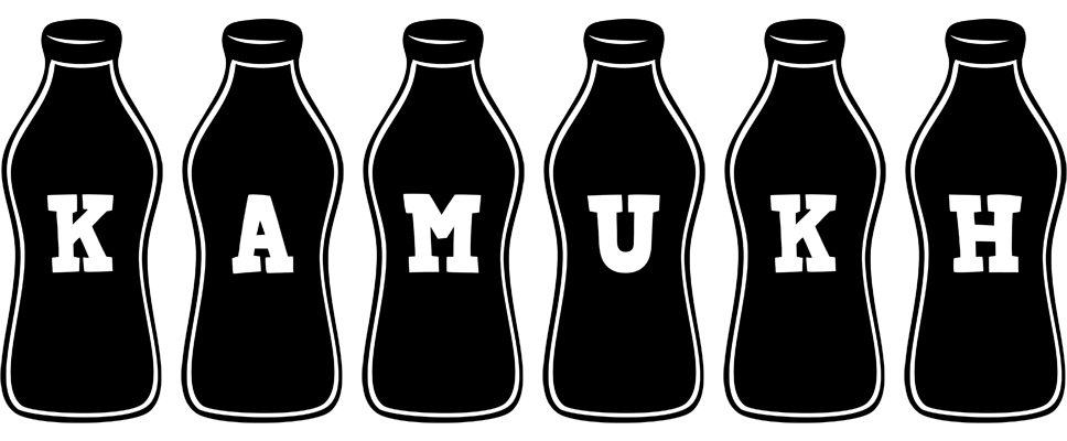 Kamukh bottle logo
