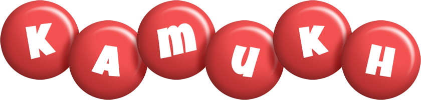 Kamukh candy-red logo
